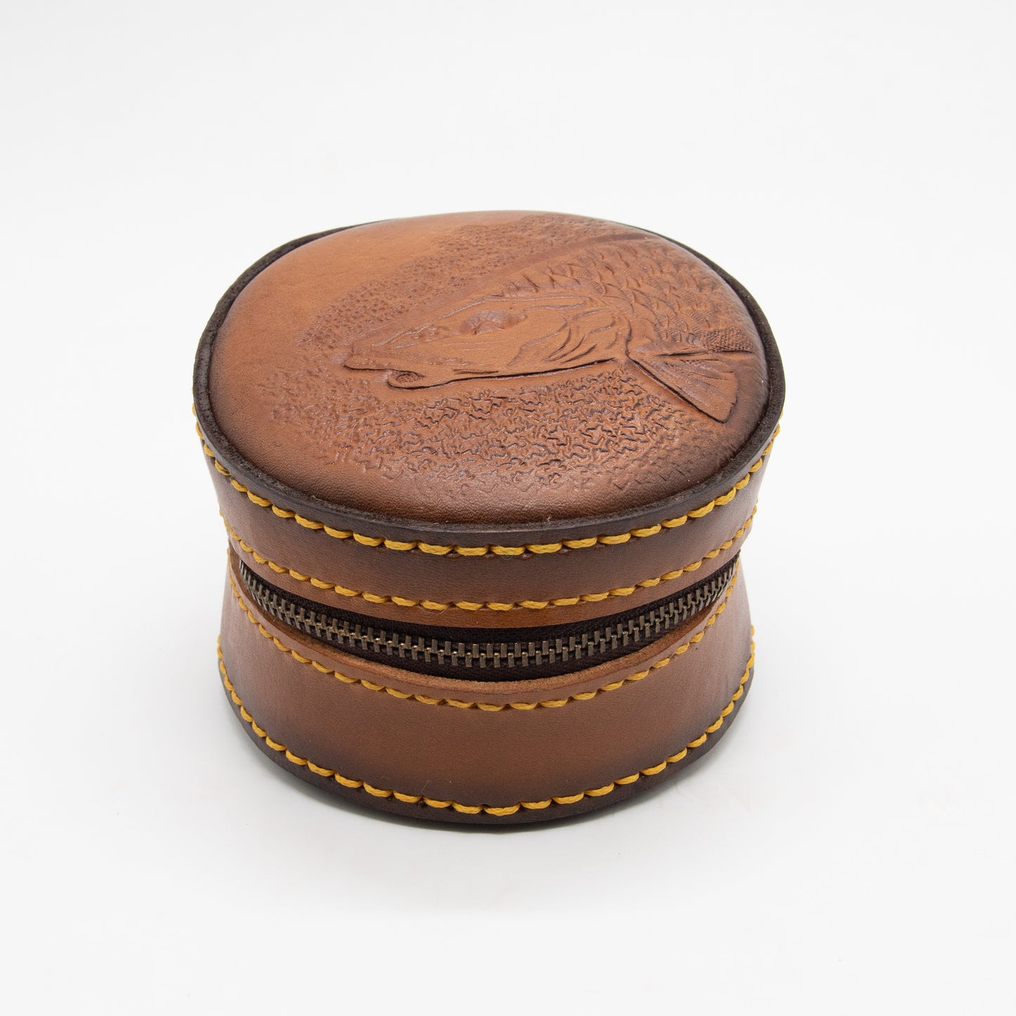 Handcrafted Leather Fly Fishing Pouch