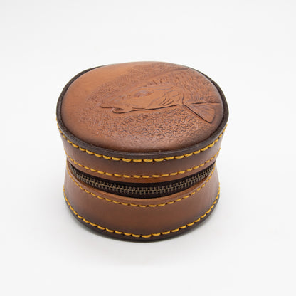 Handcrafted Leather Fly Fishing Pouch